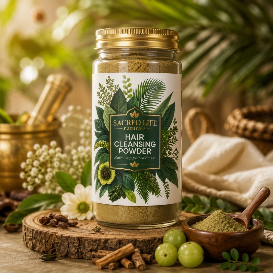 Sacred Life Hair Cleansing Powder