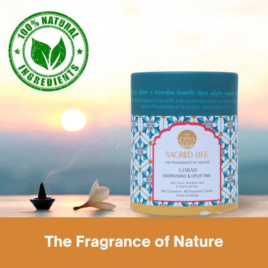 Sacred Life Loban Incense Dhoop Cones
