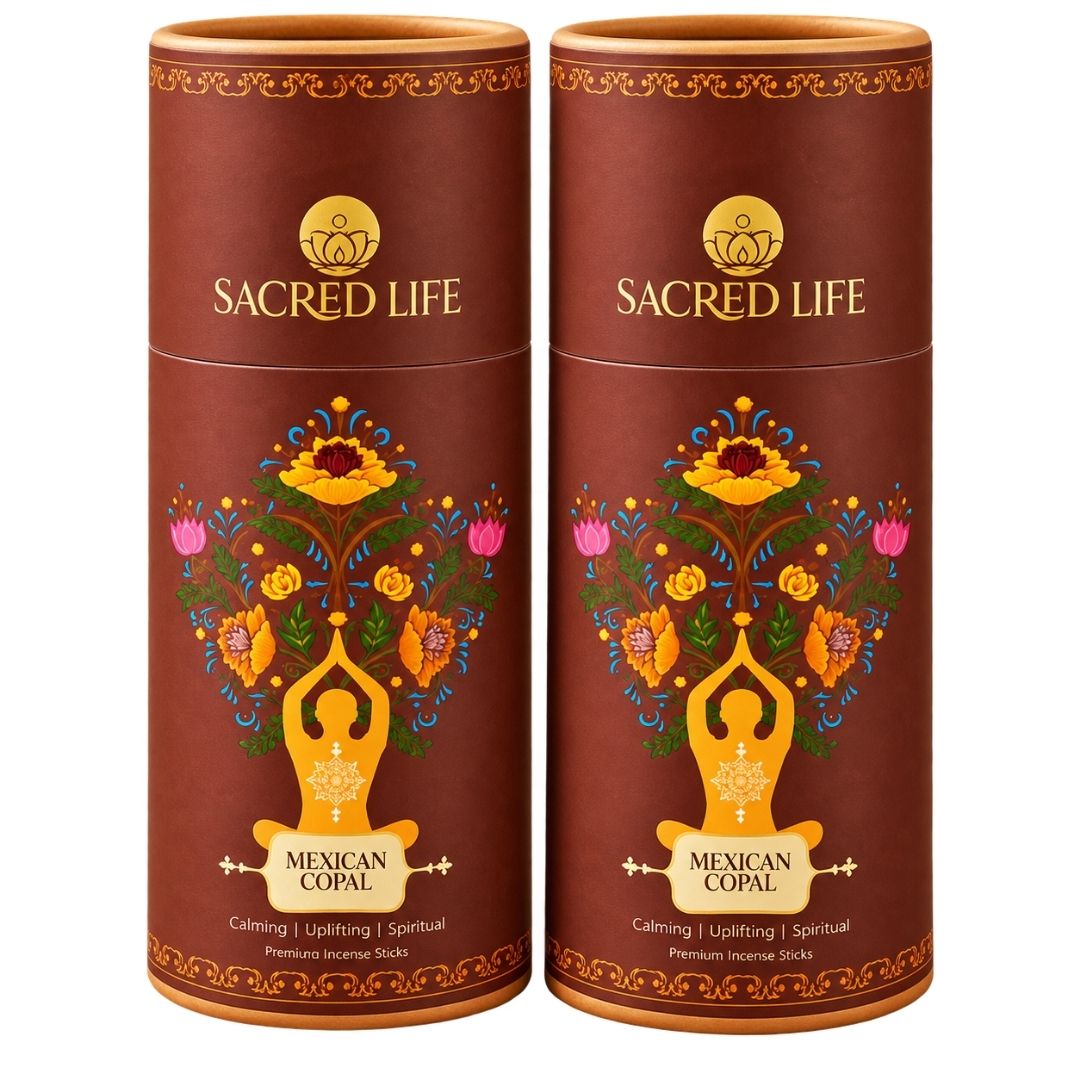 Sacred Life Mexican Copal Premium Incense Sticks – Natural Aromatic Fragrance