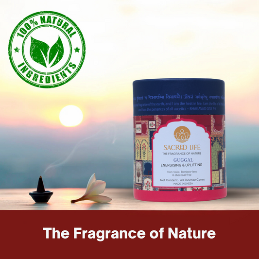 Sacred Life Guggal Incense Dhoop Cones