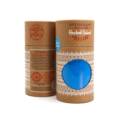 Herbal Blue Gulal Tulsi Pudina