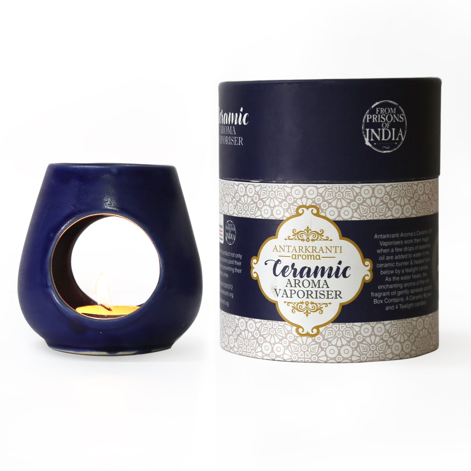 Aroma Oil Burner blue
