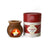 Sacred Life | Ceramic Aroma Oil Burner Diffuser Vapouriser | Brown Pot | Aromatherapy | 4 Tea Light Candles