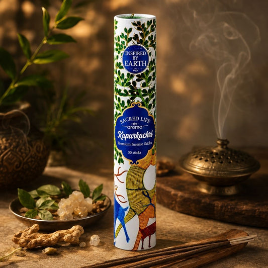 🌿 Sacred Life Aroma Kapur Kachri Premium Incense Sticks