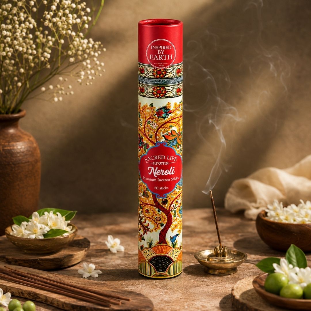 🌿 Sacred Life Aroma Neroli Premium Incense Sticks