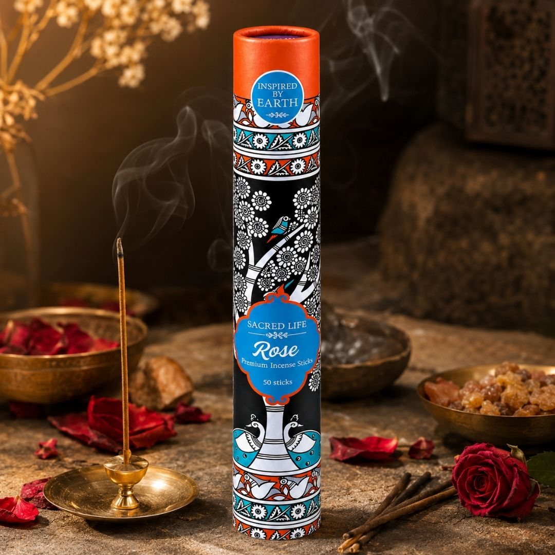 Sacred Life Rose Incense Sticks