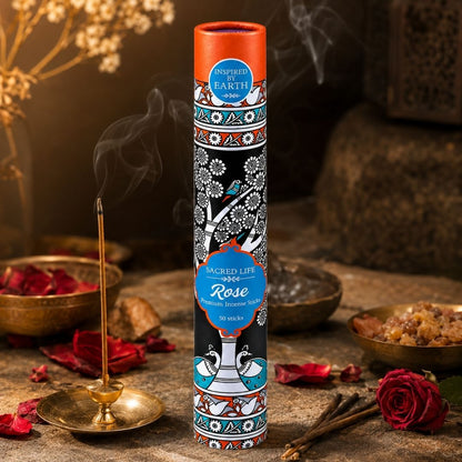 Sacred Life Rose Incense Sticks
