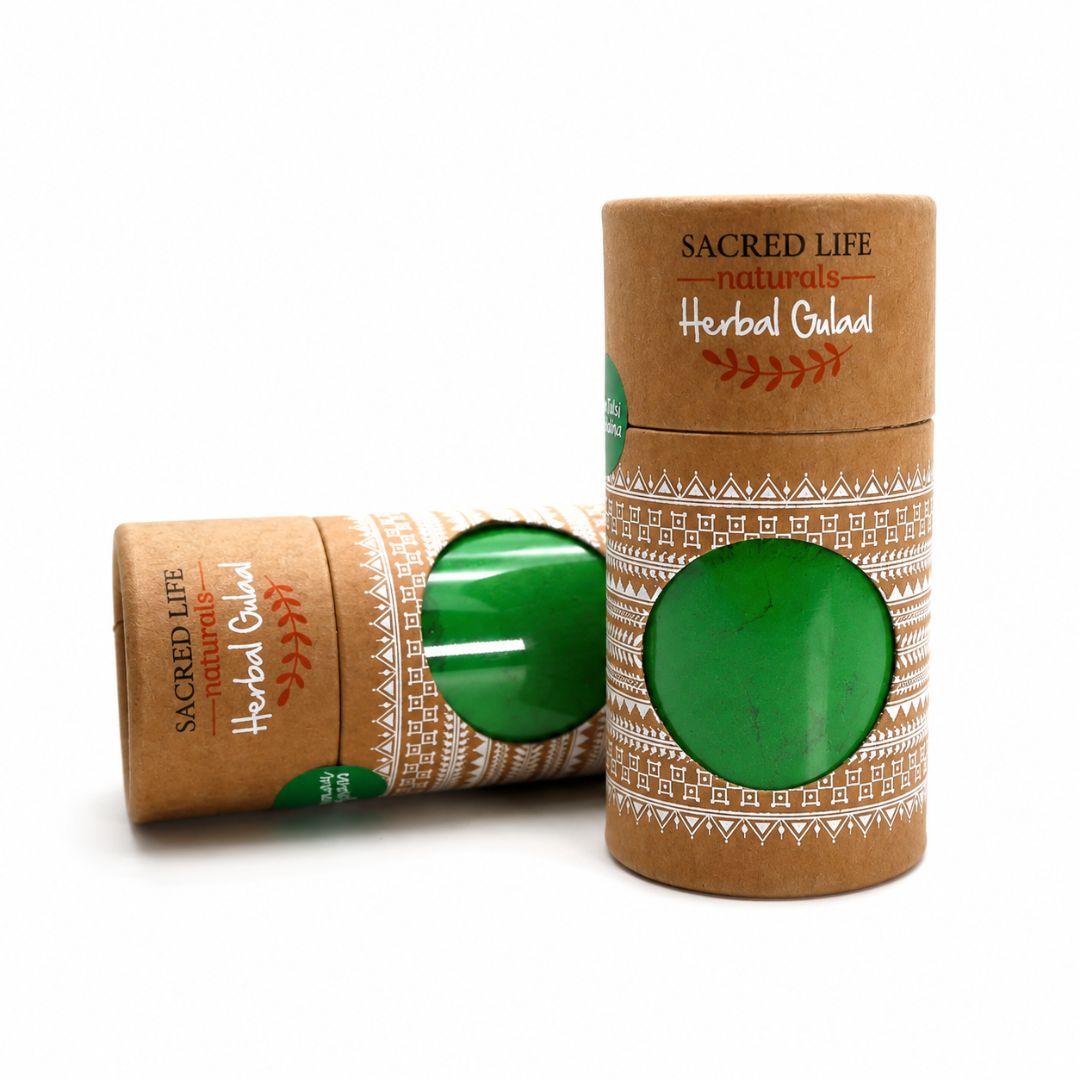 Sacred Life Herbal Holi Gulal Classic Gift Set - Pack of 3