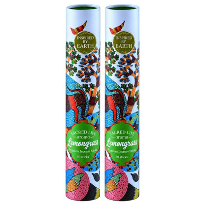 Sacred Life Lemongrass Natural Incense Sticks