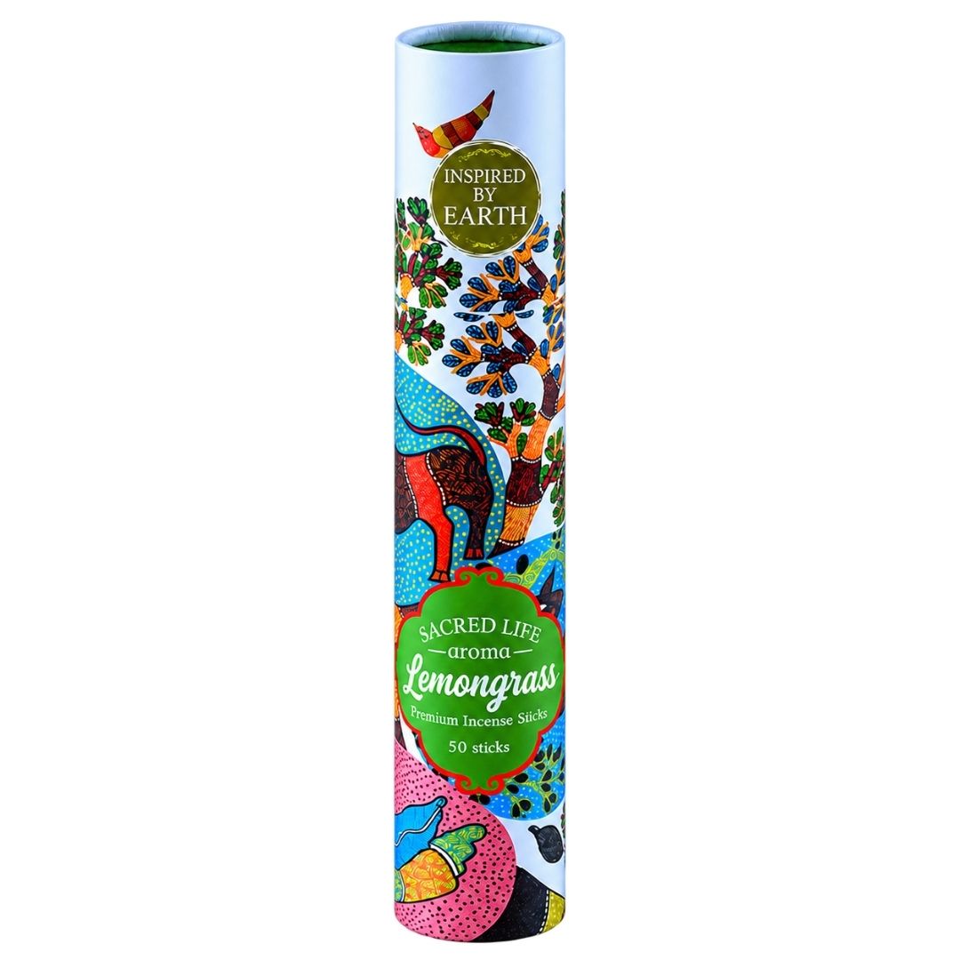 Sacred Life Lemongrass Natural Incense Sticks