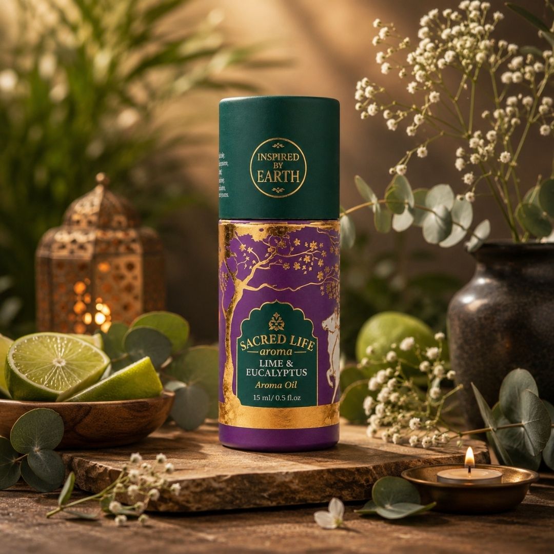 Sacred Life Lime & Eucalyptus Aroma Oil