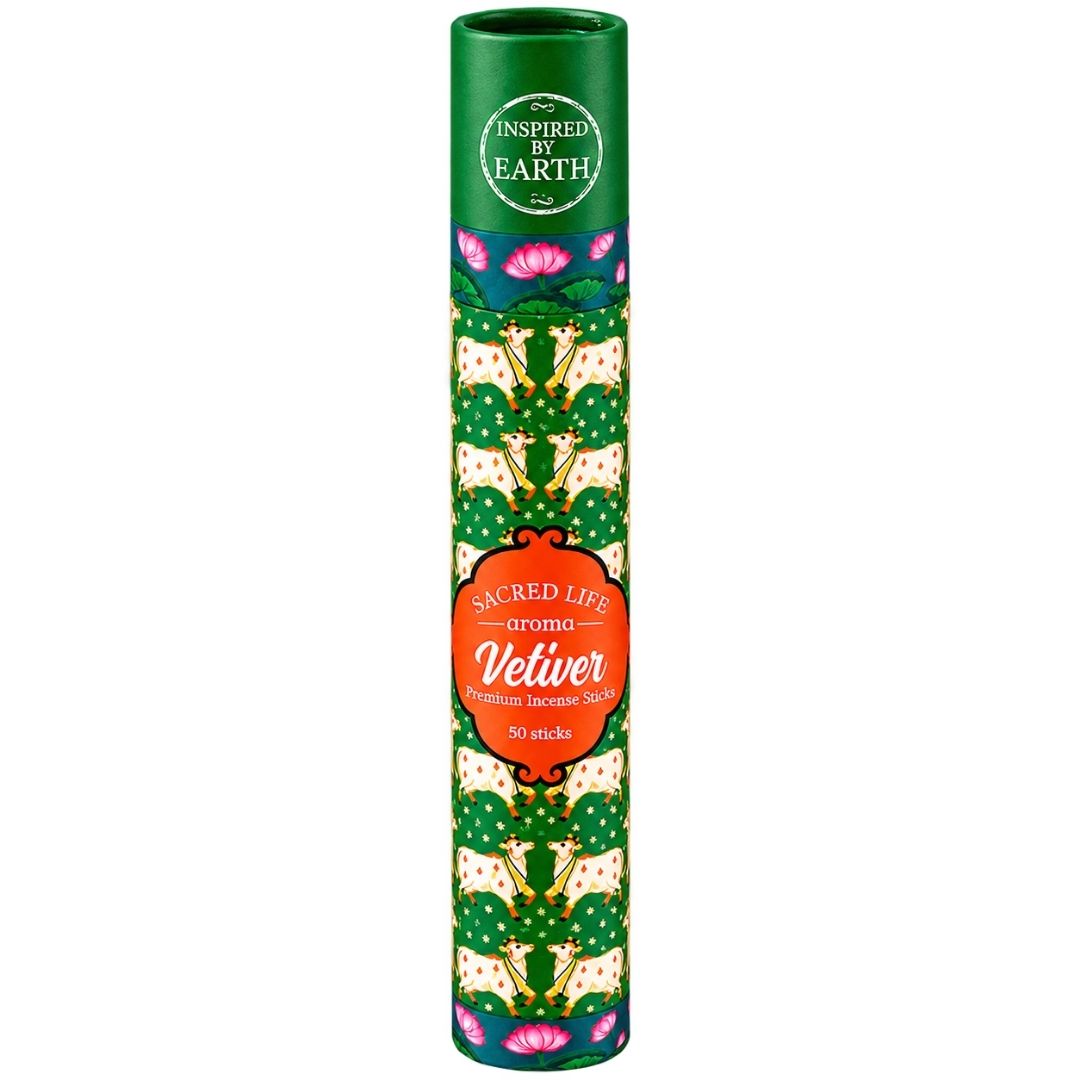 Sacred Life Vetiver Natural Incense Sticks