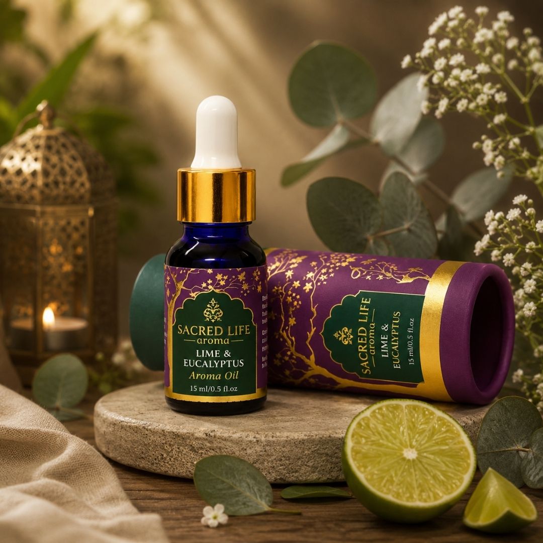 Sacred Life Lime & Eucalyptus Aroma Oil