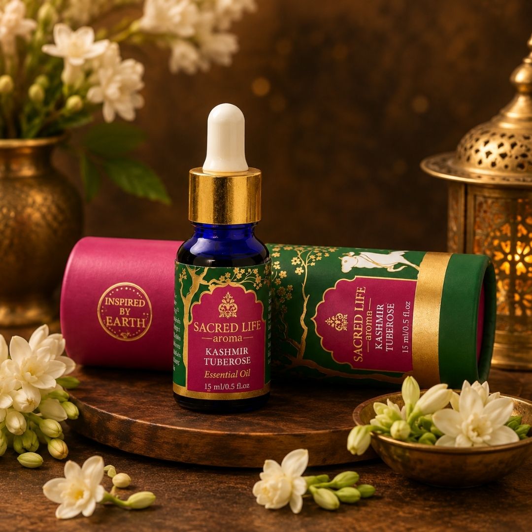 Sacred Life Kashmir Tuberose Aroma Oil