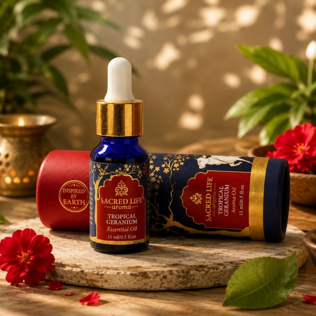 Sacred Life Tropical Geranium Aroma Oil