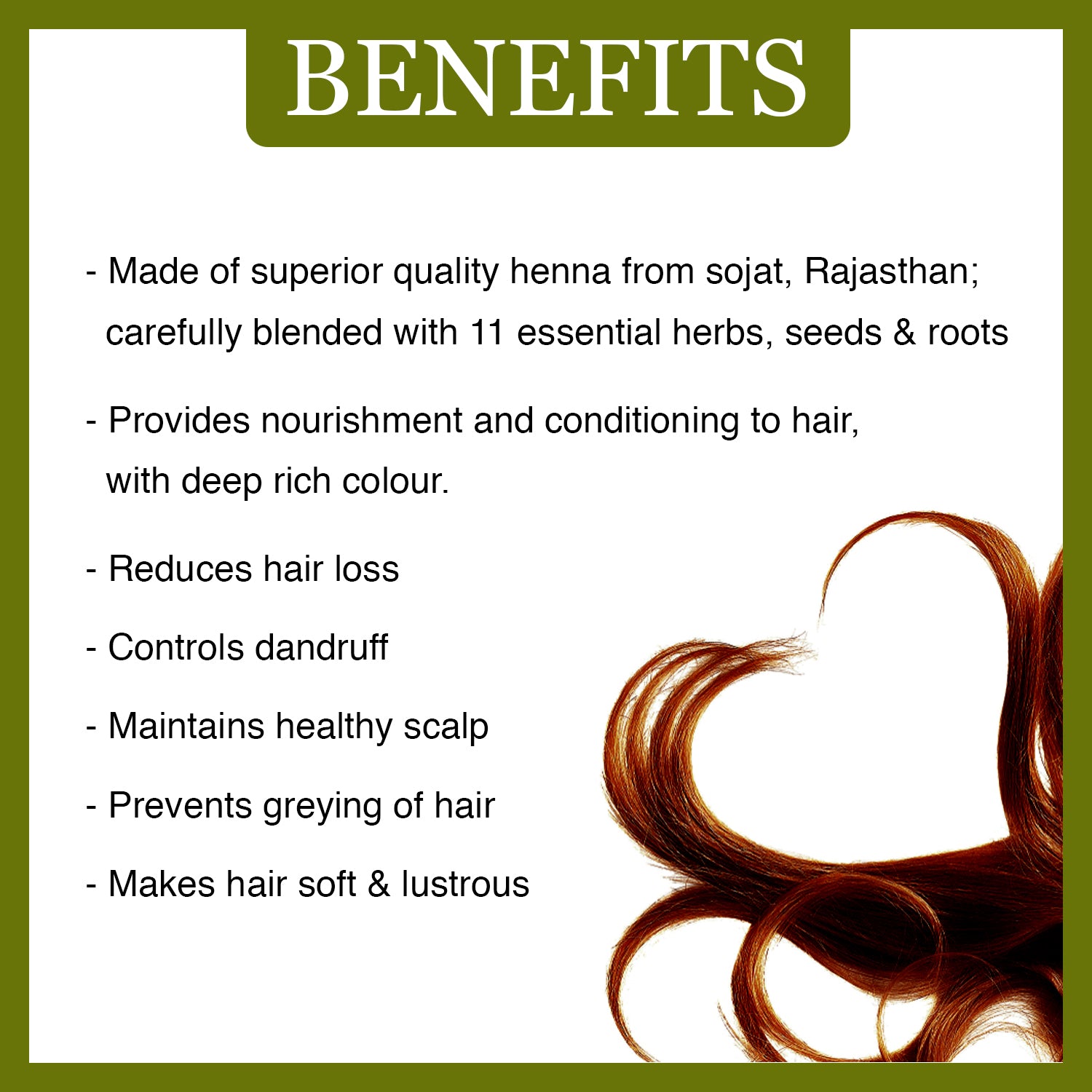 Antarkranti | Pure and Natural Conditioning HENNA Pack | Nourishing Hair Treatment with Natural Ingredients | Restores Shine Strengthens Conditions | Organic Formula for Healthy Hair