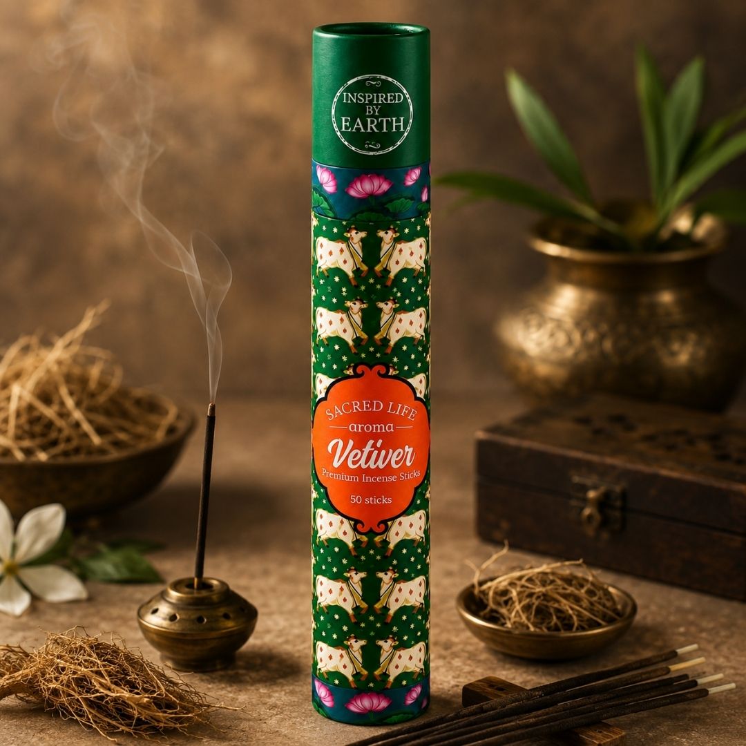 Sacred Life Vetiver Natural Incense Sticks