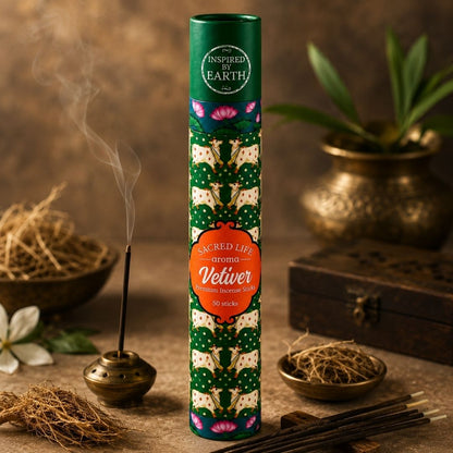 Sacred Life Vetiver Natural Incense Sticks
