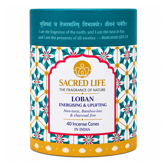Sacred Life Loban Incense Dhoop Cones