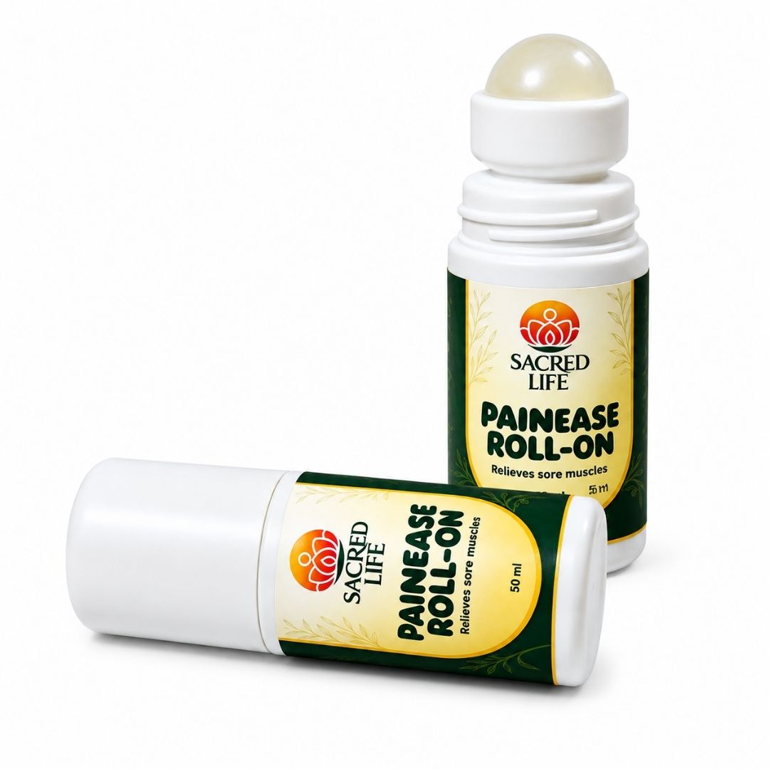 Sacred Life PainEase Roll-On – Soothing Massage Roll-On | 50 ml