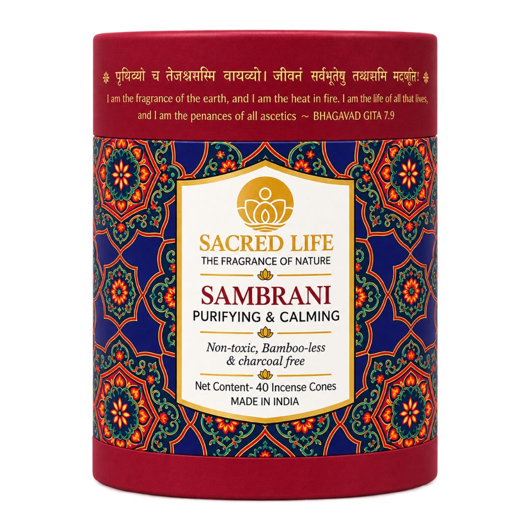 Sacred Life Sambrani Incense Dhoop Cones