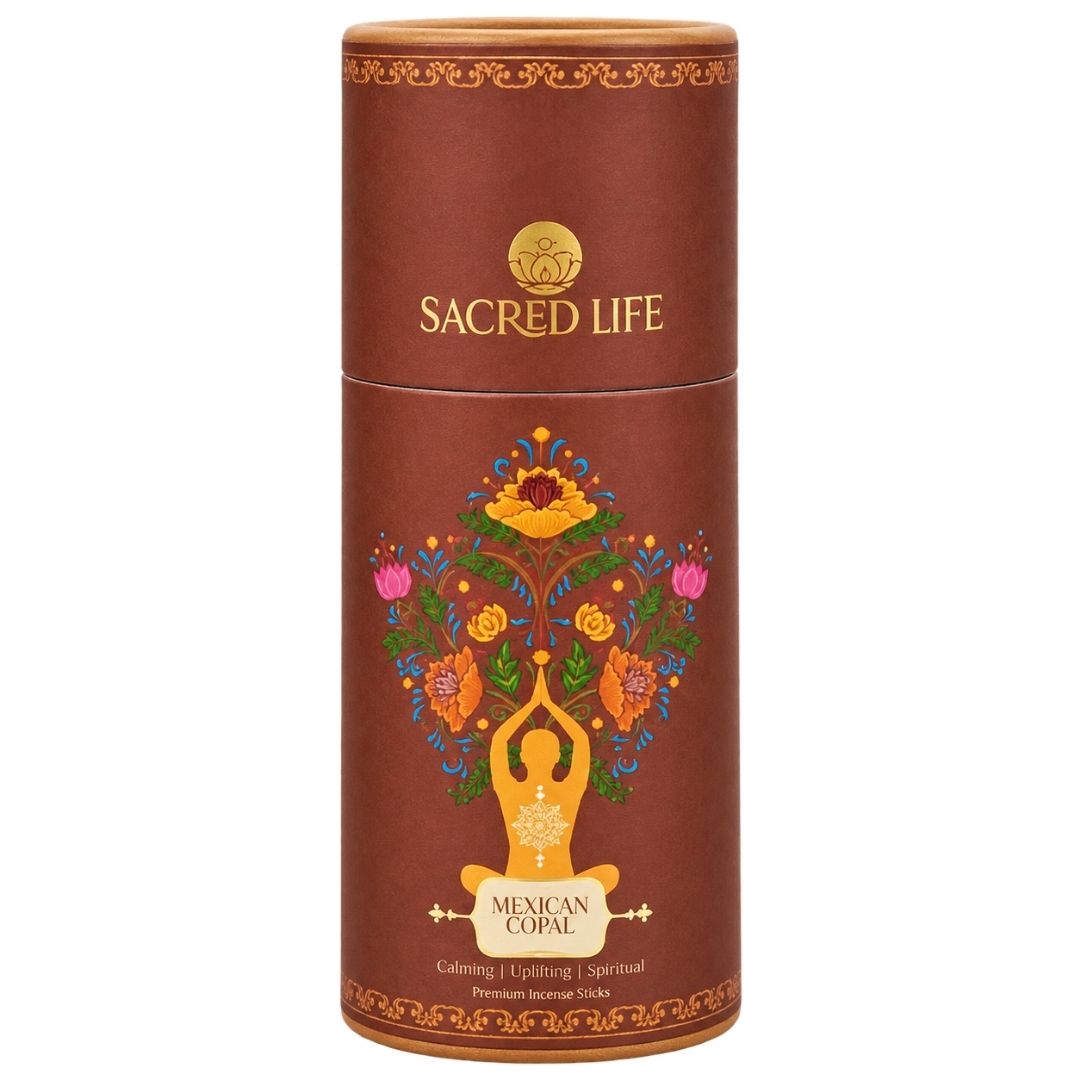 Sacred Life Mexican Copal Premium Incense Sticks – Natural Aromatic Fragrance