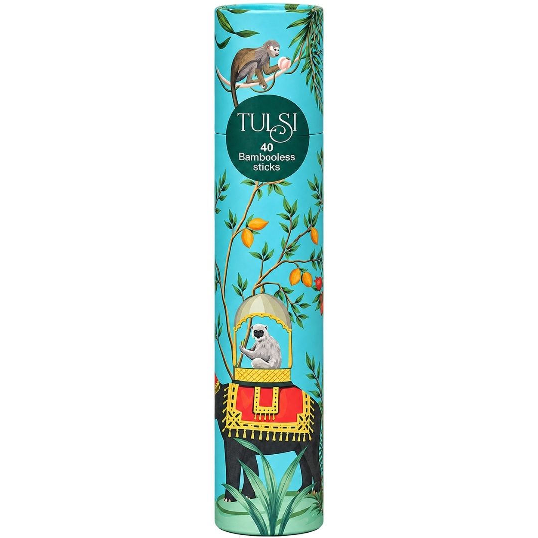 Sacred Life Tulsi Premium Bambooless Incense Sticks – Natural Aromatic Fragrance