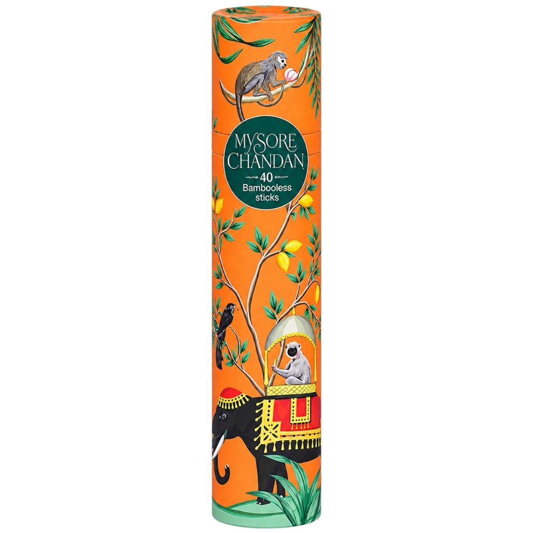 Sacred Life Mysore Chandan Premium Bambooless Incense Sticks