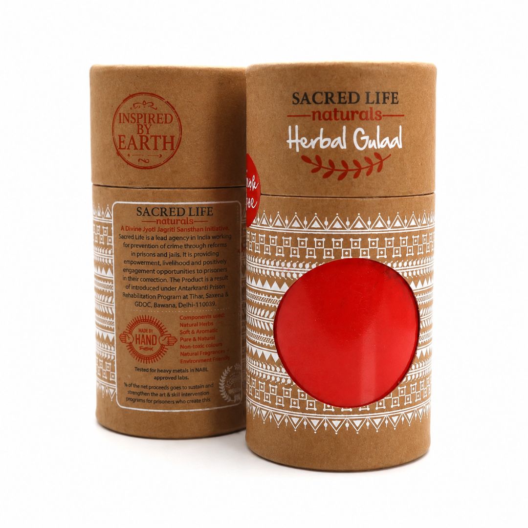 Sacred Life Herbal Holi Gulal Classic Gift Set - Pack of 3