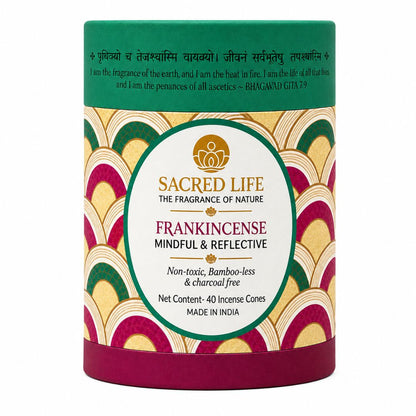 Sacred Life Frankincense Dry Dhoop Incense Cones