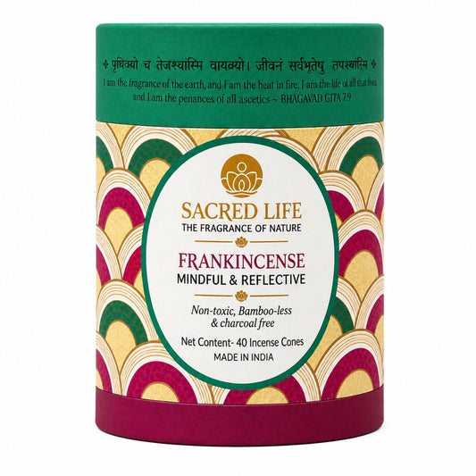 Sacred Life Frankincense Dry Dhoop Incense Cones