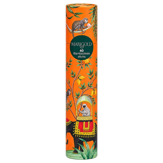 Sacred Life Marigold Premium Bambooless Incense Sticks – 40 Sticks