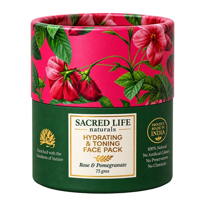 Sacred Life Rose & Pomegranate Face Pack