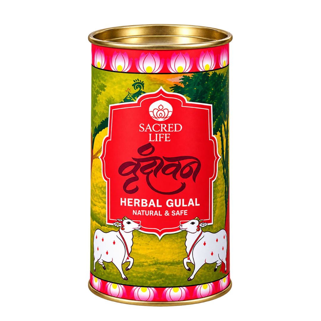 Sacred Life Herbal Gulal – Premium Festive Color Powder | 50g