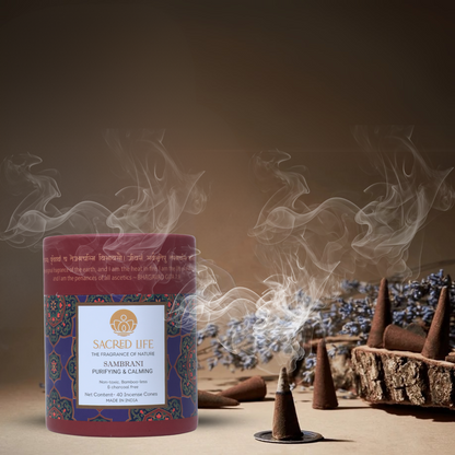 Sacred Life Sambrani Incense Dhoop Cones