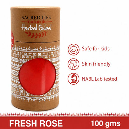 Sacred Life Herbal Holi Gulal Classic Gift Set - Pack of 3
