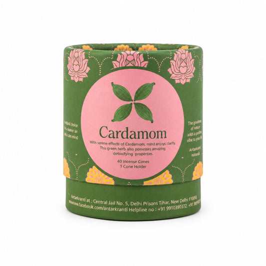 Sacred Life Cardamom Incense Dhoop Cones