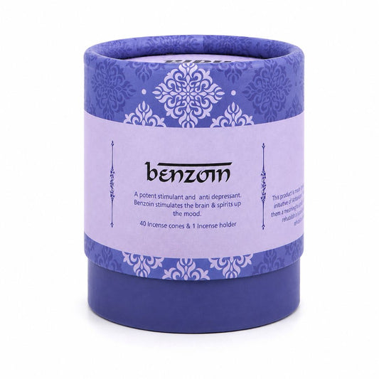 Sacred Life Benzoin Incense Dhoop Cones