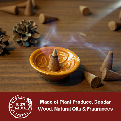 Sacred Life Guggal Incense Dhoop Cones