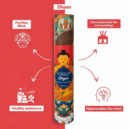 Sacred Life Dhyan Incense Sticks