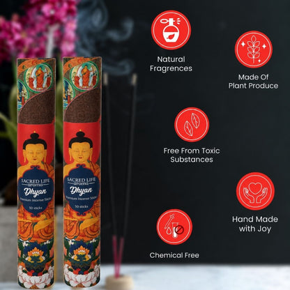 Sacred Life Dhyan Incense Sticks