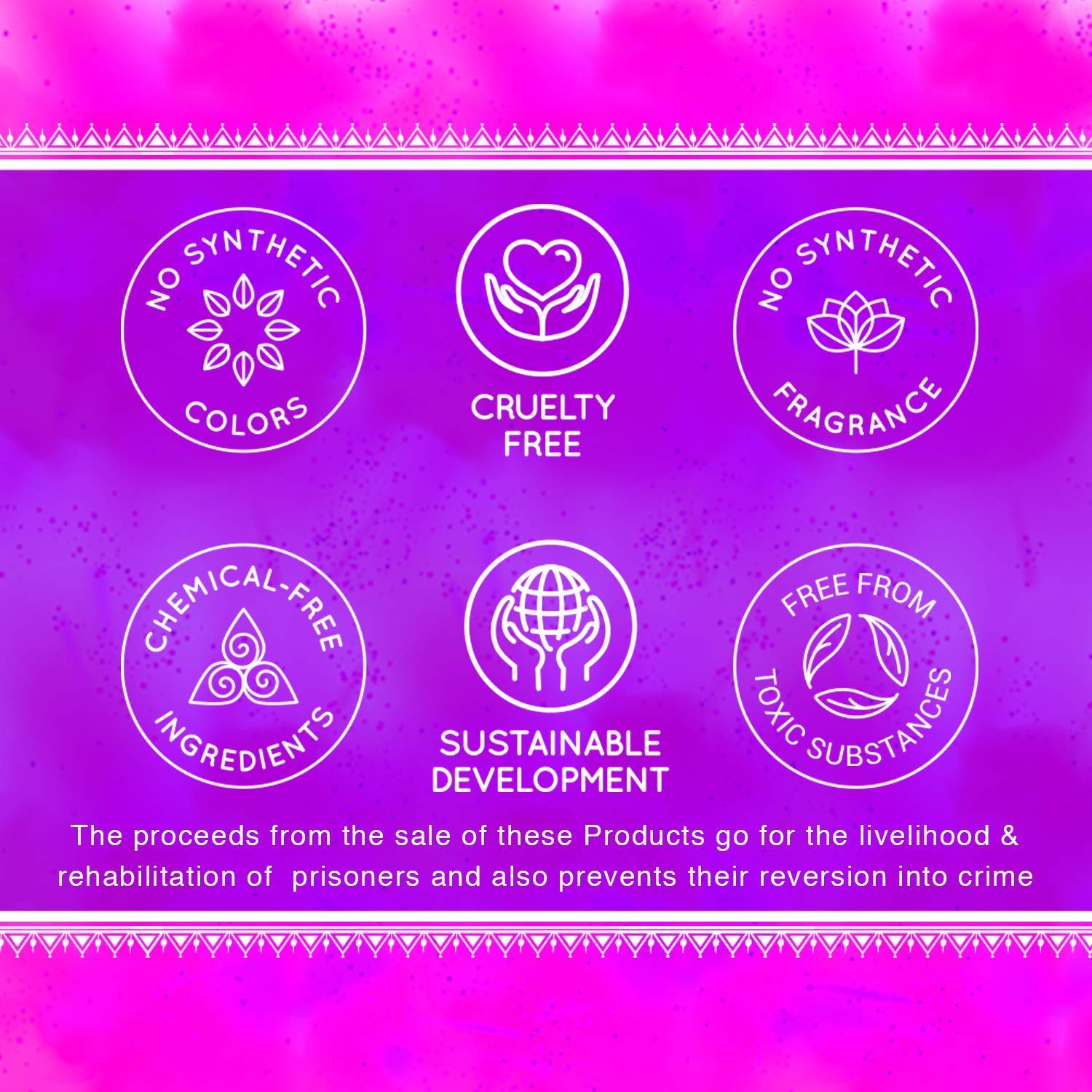 Antarkranti | Herbal Holi Gulal | Truck Art 3 in 1 Gift Set | Herbal Holi Color