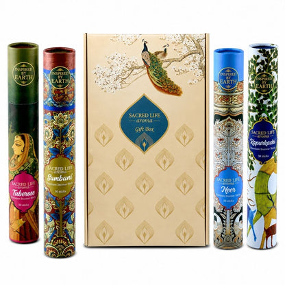 Sacred Life Relaxation Incense Sticks Pack (200 Sticks)