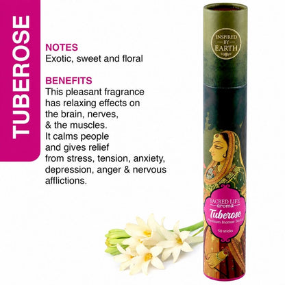 Sacred Life Relaxation Incense Sticks Pack (200 Sticks)