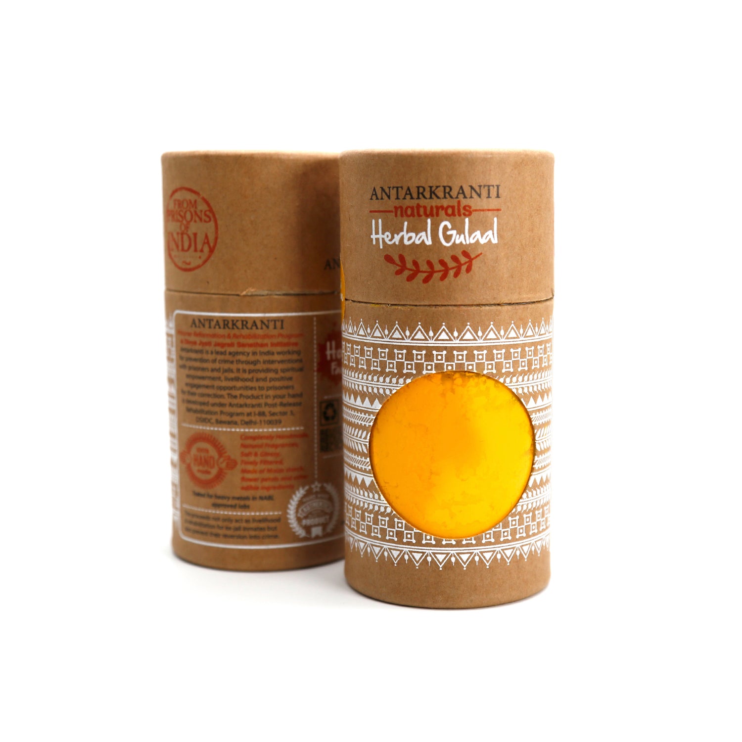 Herbal Mustard Yellow Gulal Marigold