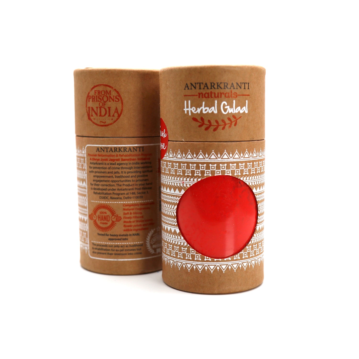 Herbal Red Gulal Fresh Rose