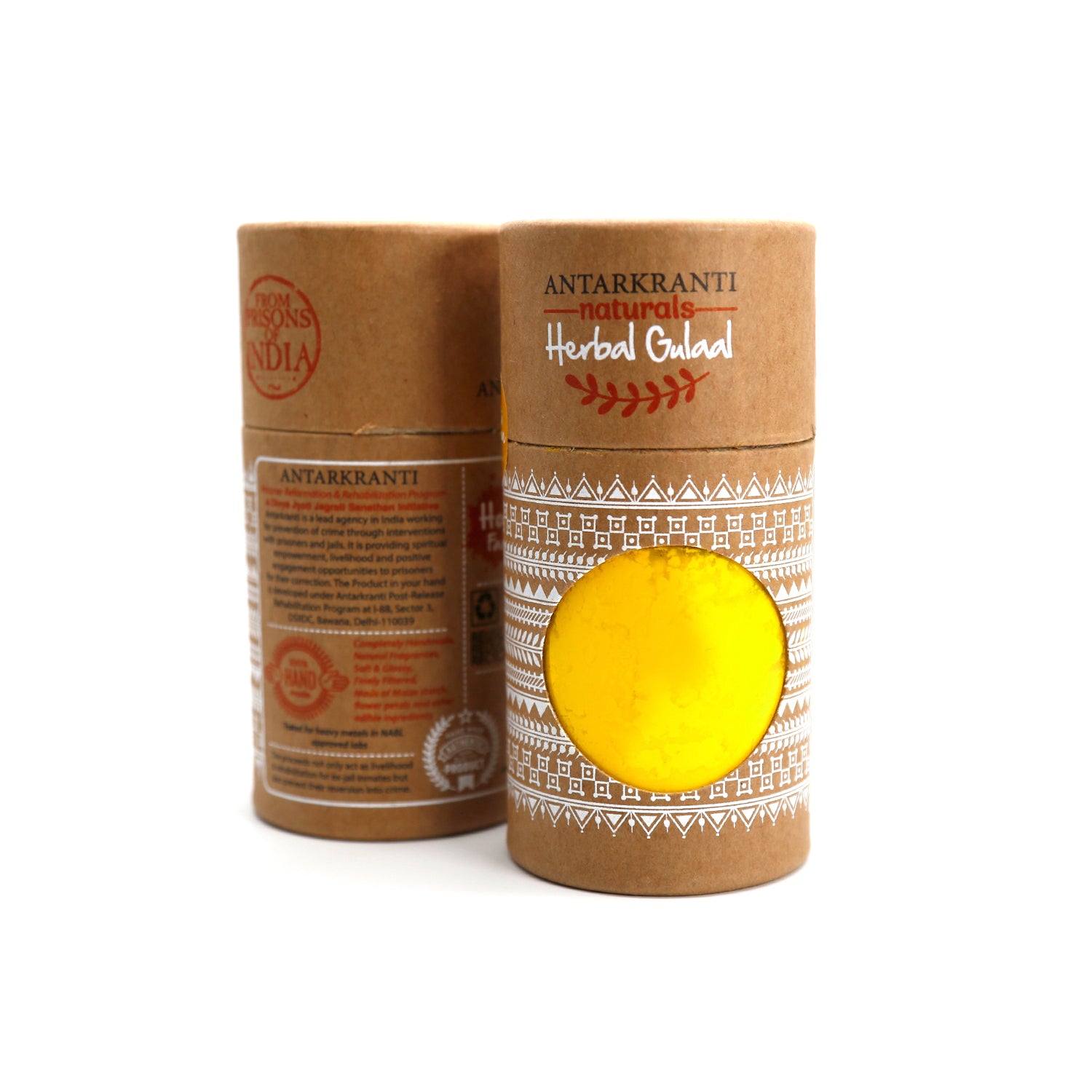 Herbal Yellow Gulal Haldi Chandan