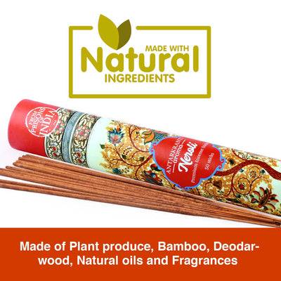 ANTARKRANTI | NEROLI Incense Sticks | 100% Natural and Charcoal Free | Handcrafted Agarbatti for Positive Energy & Yoga Meditation| Pooja Item for Home | The Feel of Luxury