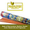 Antarkranti SAMBRANI Incense Stick | 100% Natural & Charcoal Free | Handcrafted Agarbatti for Positive Energy, Yoga & Meditation | Temple Fragrance | Sacred Life