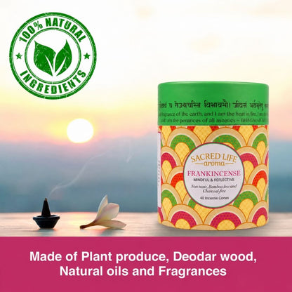 Sacred Life Energy Pack Dry Dhoop Incense Cones